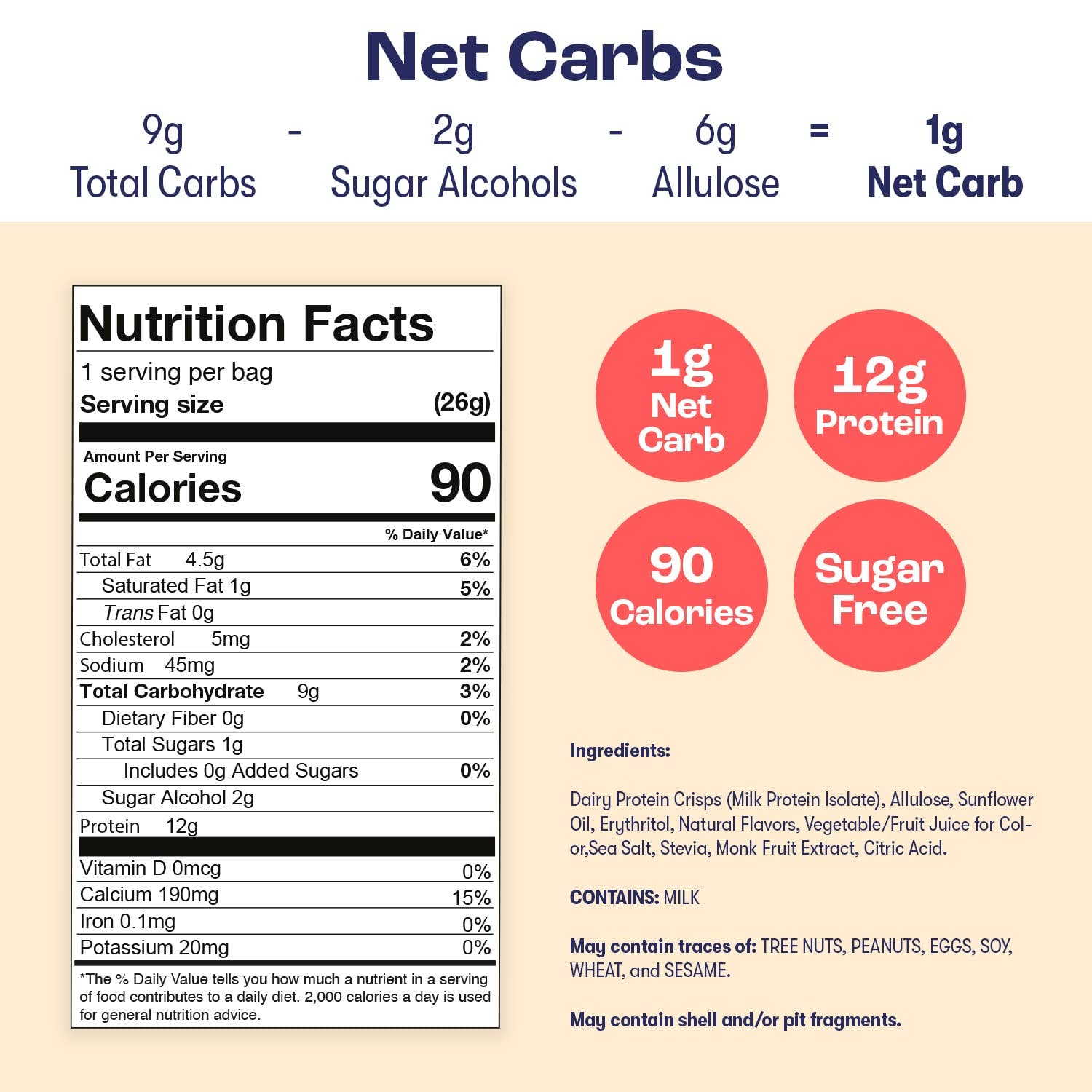 Better Than Good Foods - Wholesale Breakfast Cereal - Schoolyard Snacks Keto Fruity Cereal 6oz (170g)2