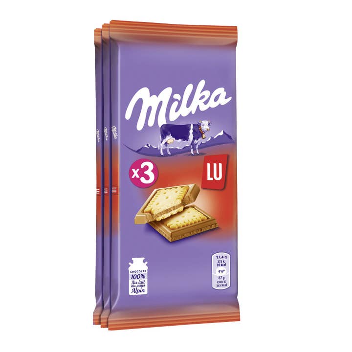 Milka Chocolate LU x3 for wholesale by Amuse Bouche