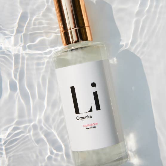 Li Organics - Wholesale Face & Body Mist/Water - Palmarosa Revival Face Mist2