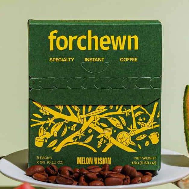 Melon Vision - Specialty Instant Coffee (Colombia/Ethiopia) for wholesale by Forchewn