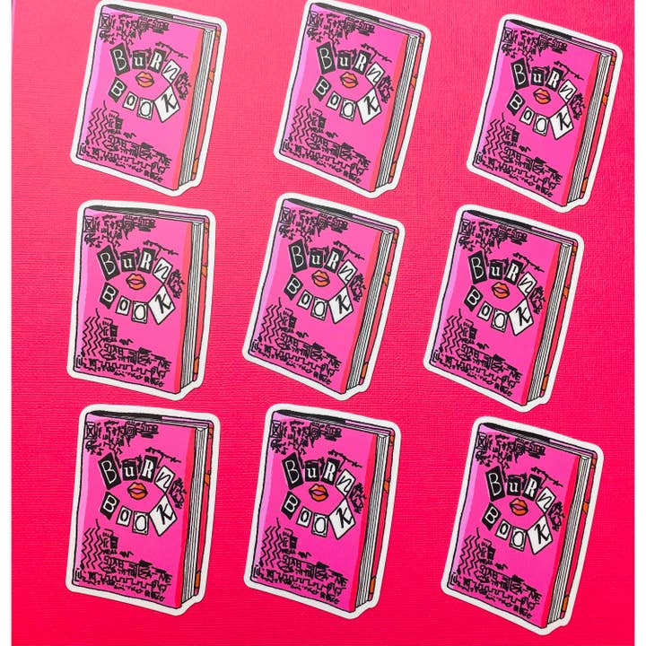 Otto's Grotto - Vente Autocollant - Autocollant des années 2000 Party Favor Burn Book1