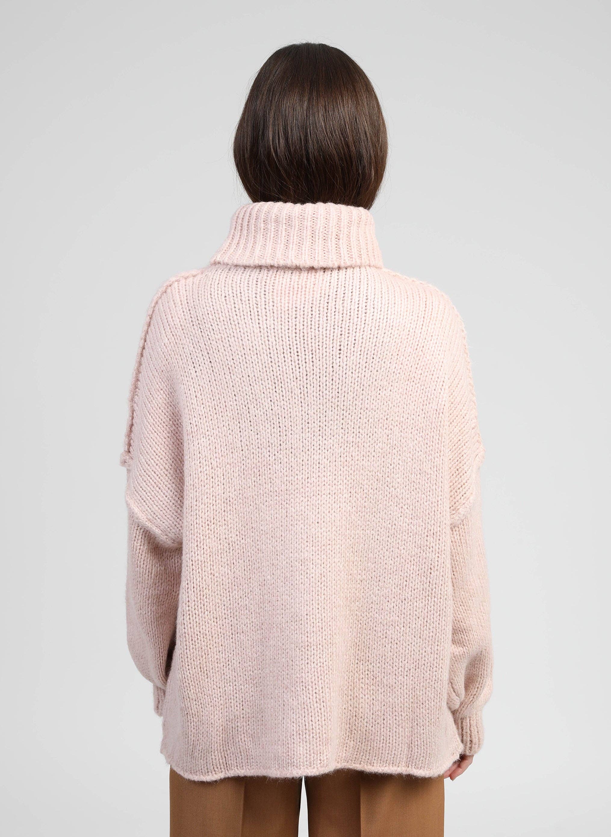 An'ge - Wholesale Knit Sweater - Women's - PULL LEJOKO powder3