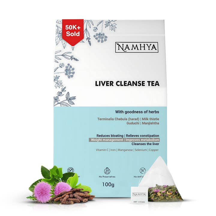 Namhya Thé Détox Foie - Pour la Santé de l'Intestin et du Foie pour la vente par Namhya Ayurveda
