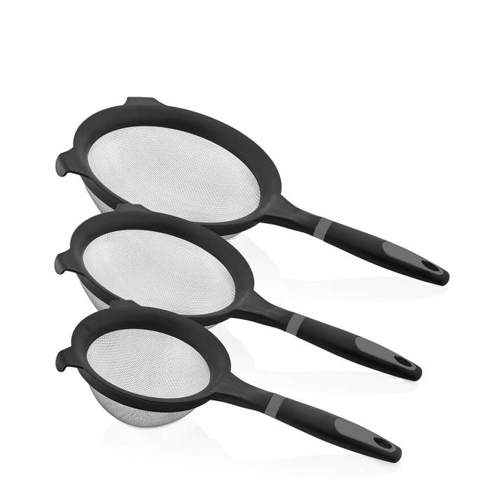 Fine Mesh Strainer Set (set of 3) for wholesale by TURGLA HOME