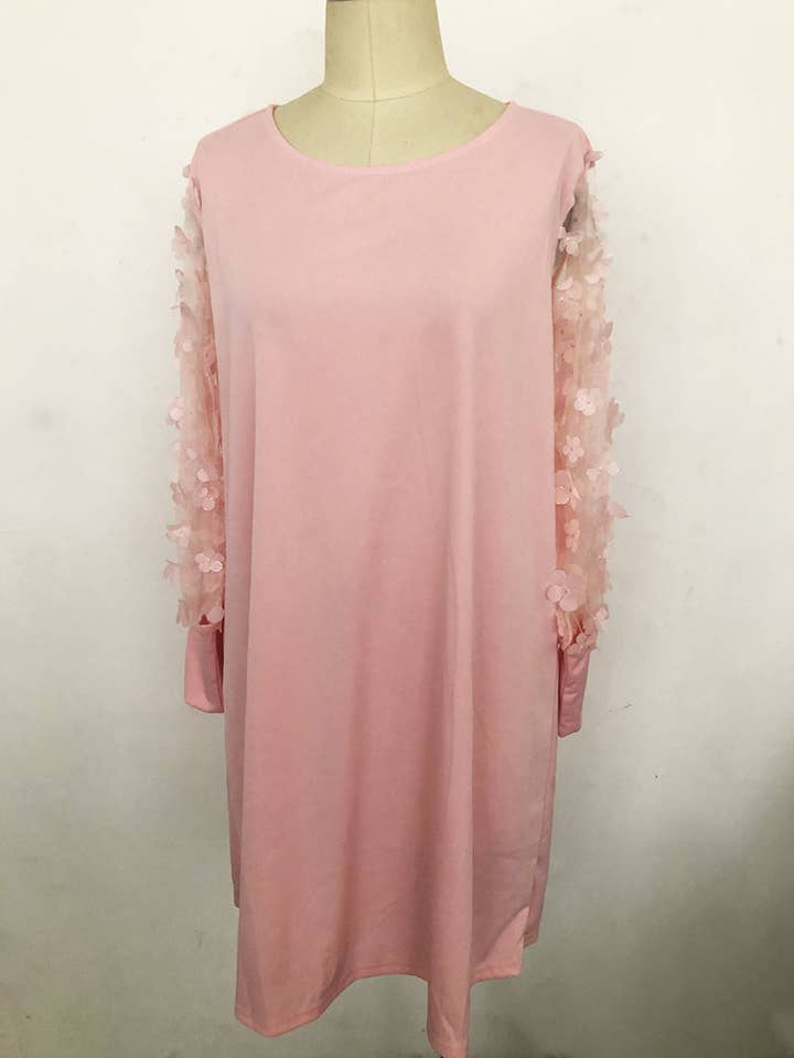 safistyle - Wholesale Dress - Women's - Floral Sleeve A-Line Mini Dress8