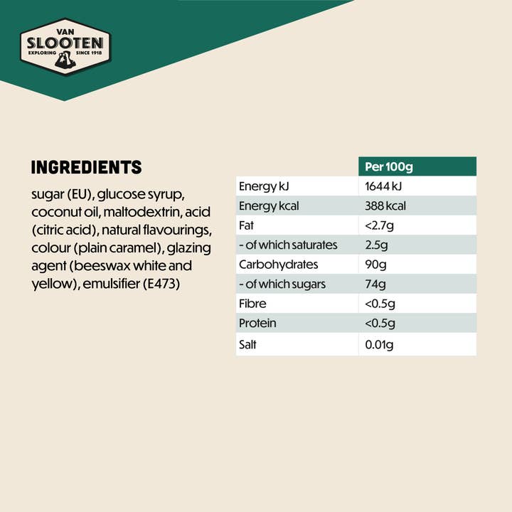 Van Slooten – wholesale Gummy – Van Slooten Bubbly Cola Chewy Candy 60g x12 3