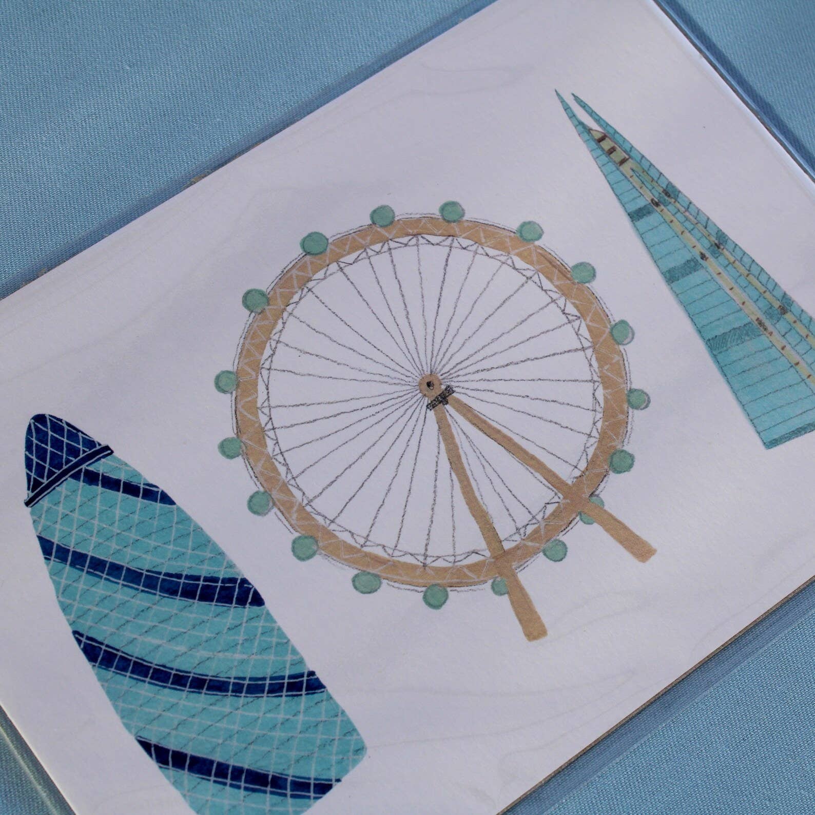 Emma Holmes Art - Wholesale Art Print - Modern London - Art Print6