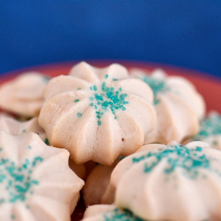 Monastery Baked Goods - Wholesale Cookie - Almond Starlet Cookies (4-oz)2