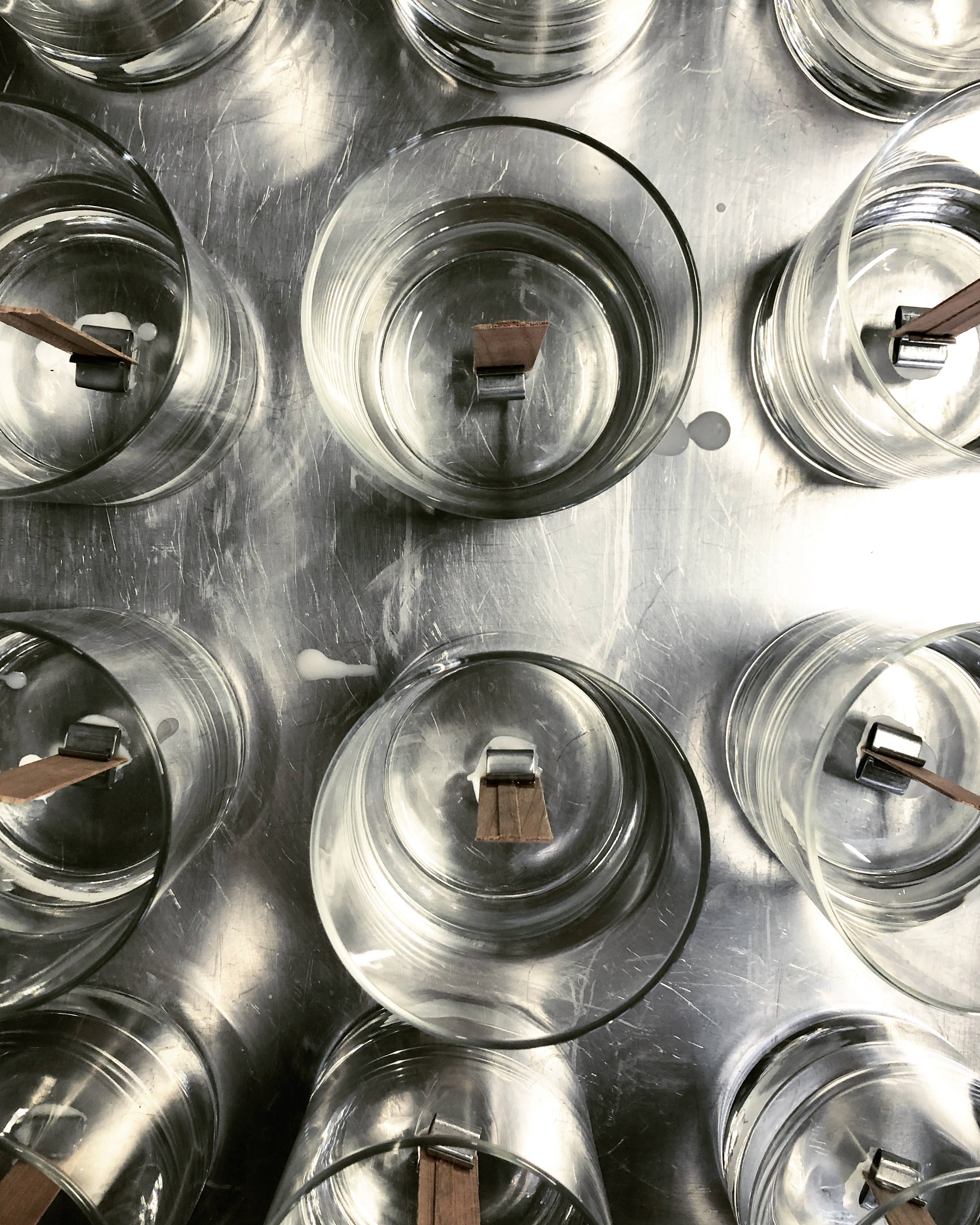 sable candle co. - Wholesale Jar/Filled Candle - Private Label 8oz Clear Tumbler Soy Wax Candle15