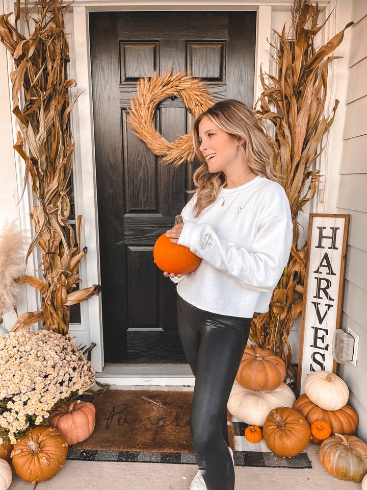 Honey Soul LLC - Wholesale Sweatshirt - Women's - Original You Are Enough Embroidered Sweatshirt7