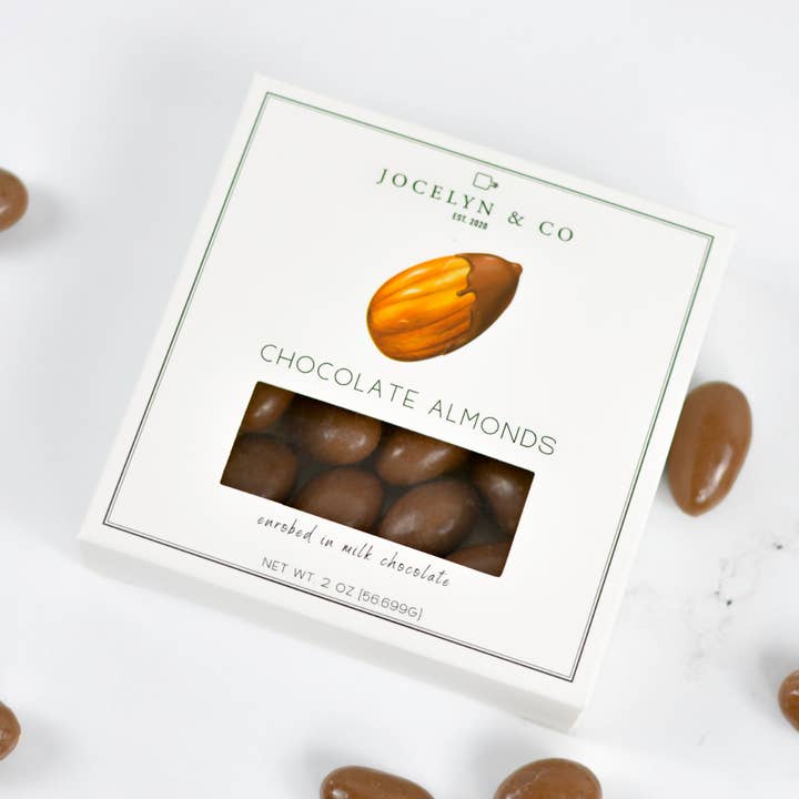 Milk Chocolate Almonds for wholesale by Jocelyn & Co