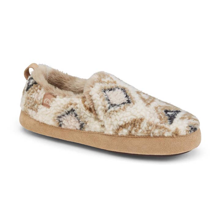 Sonora Moccasin™ Warm and Fuzzy Slipper with arch support for wholesale by Cobian USA