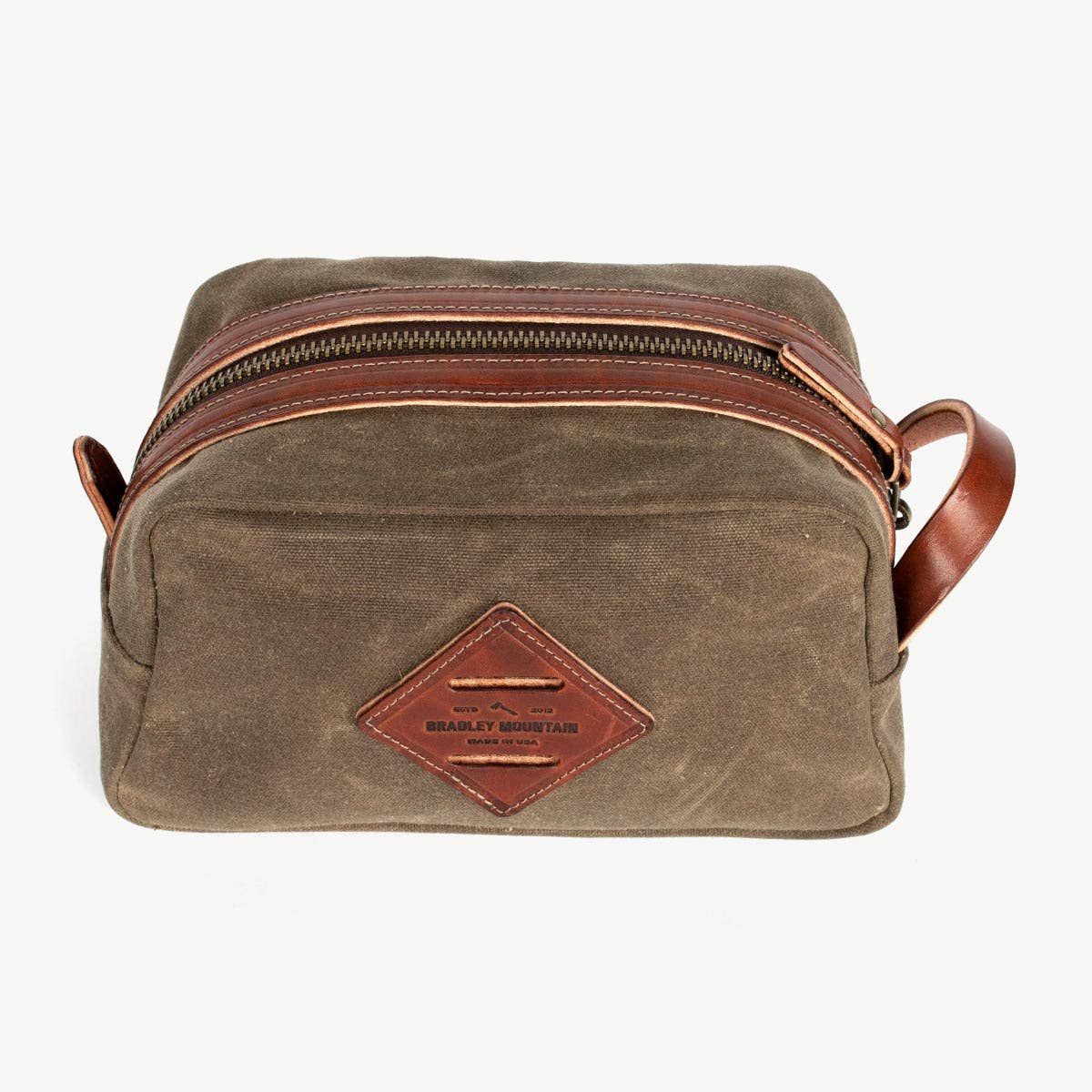Bradley Mountain - Wholesale Toiletry Bag - Men's - Dopp Kit - Field Tan1