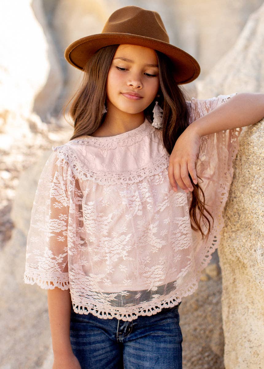 Joyfolie - Wholesale T-Shirt - Kids - Kid's Eri Top in Lilac3