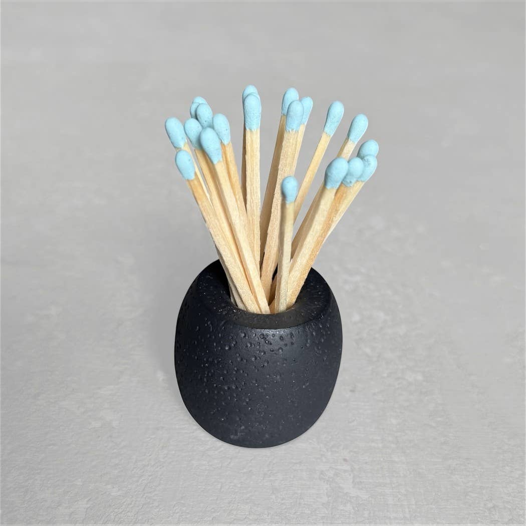 CJ Gift Goddess - Wholesale Match Holder - Concrete Match Holder/Toothpick Holder: Includes 25 Matches4