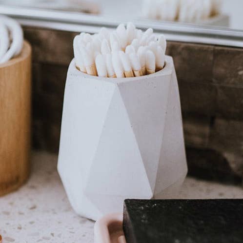 Disposable Bamboo Flock Tip Applicators for wholesale by QMBeautique