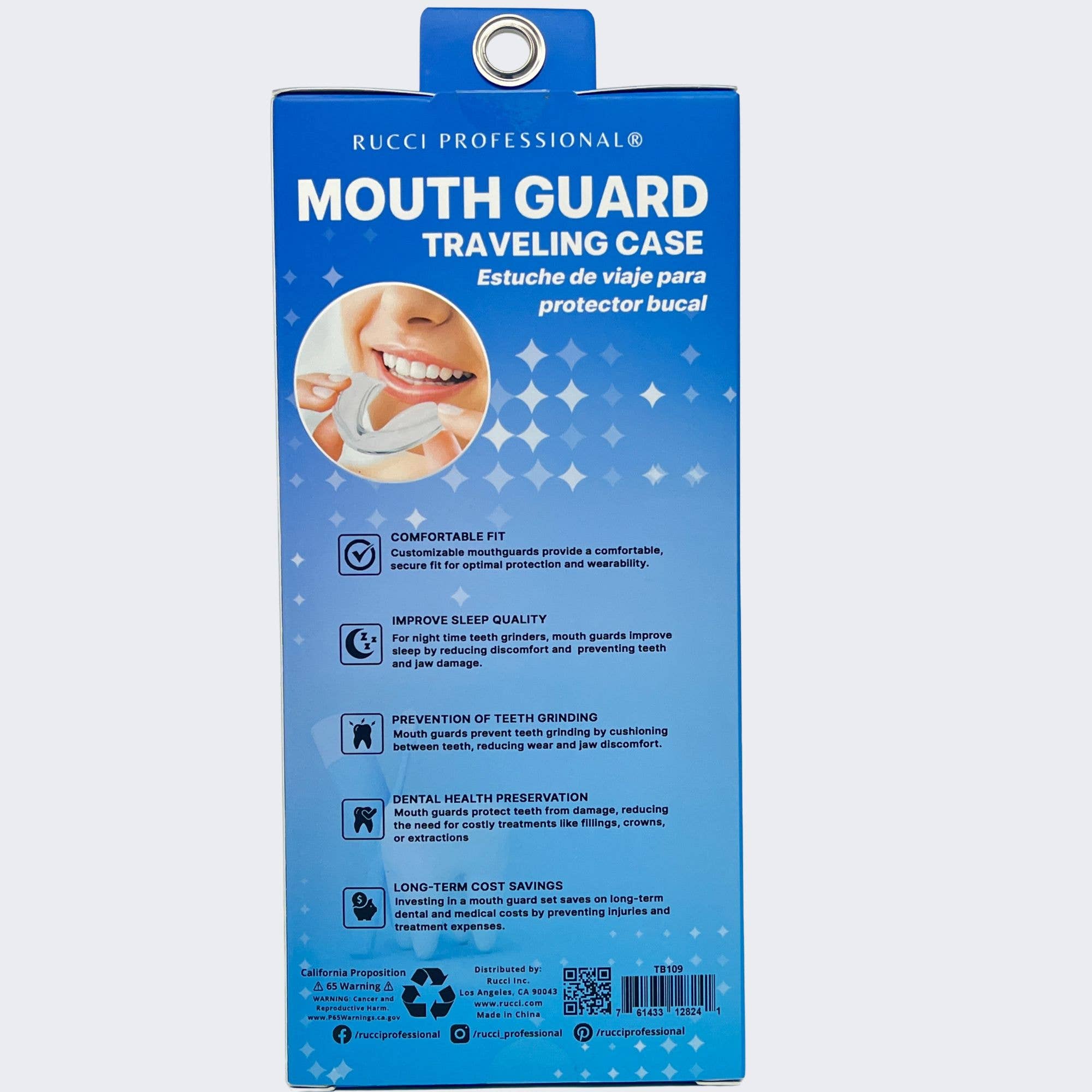 Rucci Professional - Wholesale Sports & Outdoor - Premium Mouth Guard Nighttime Protection for Teeth Grinding3