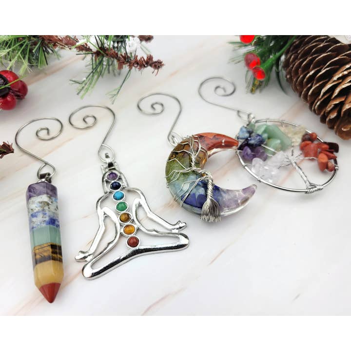 WonderLight Jewelry – Conjunto de ornamentos por atacado – Conjunto de Ornamento Chakra Yoga - Chakra/ Balance12