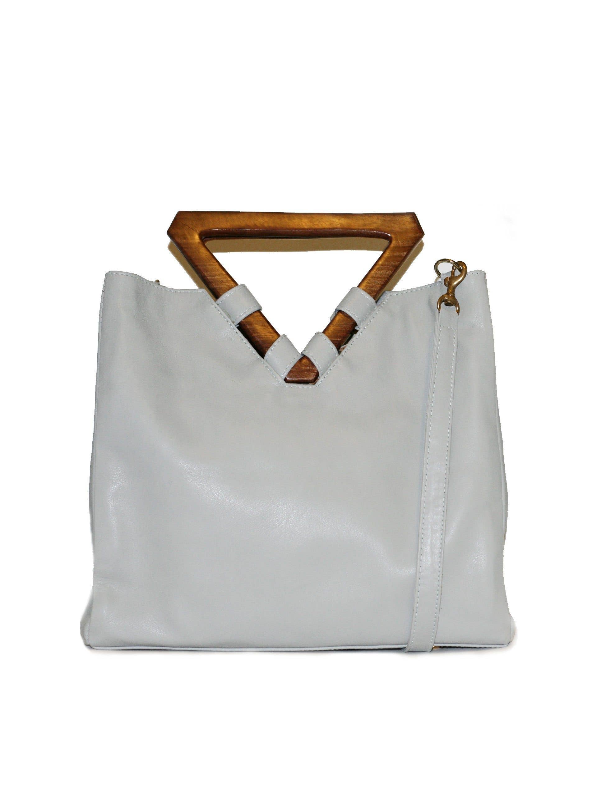Mei vintage - Wholesale Tote Bag - Women's - Triangle Tote (Gray)