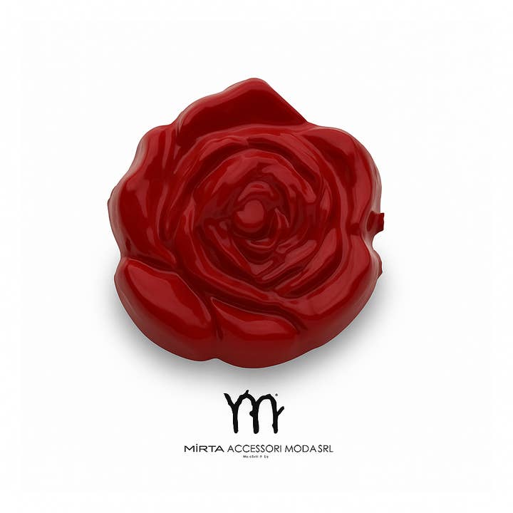 Mirta Accessori Moda - Wholesale Brooch - Button Cover Rose4