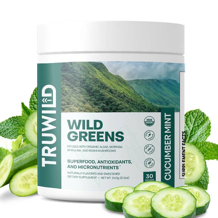 USDA Organic Greens Superfood for wholesale by TRUWILD