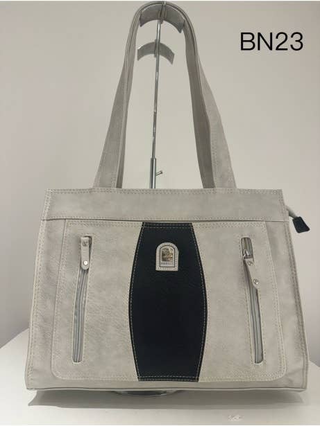 Urban-style multi-pocket handbag for wholesale by Phenixac