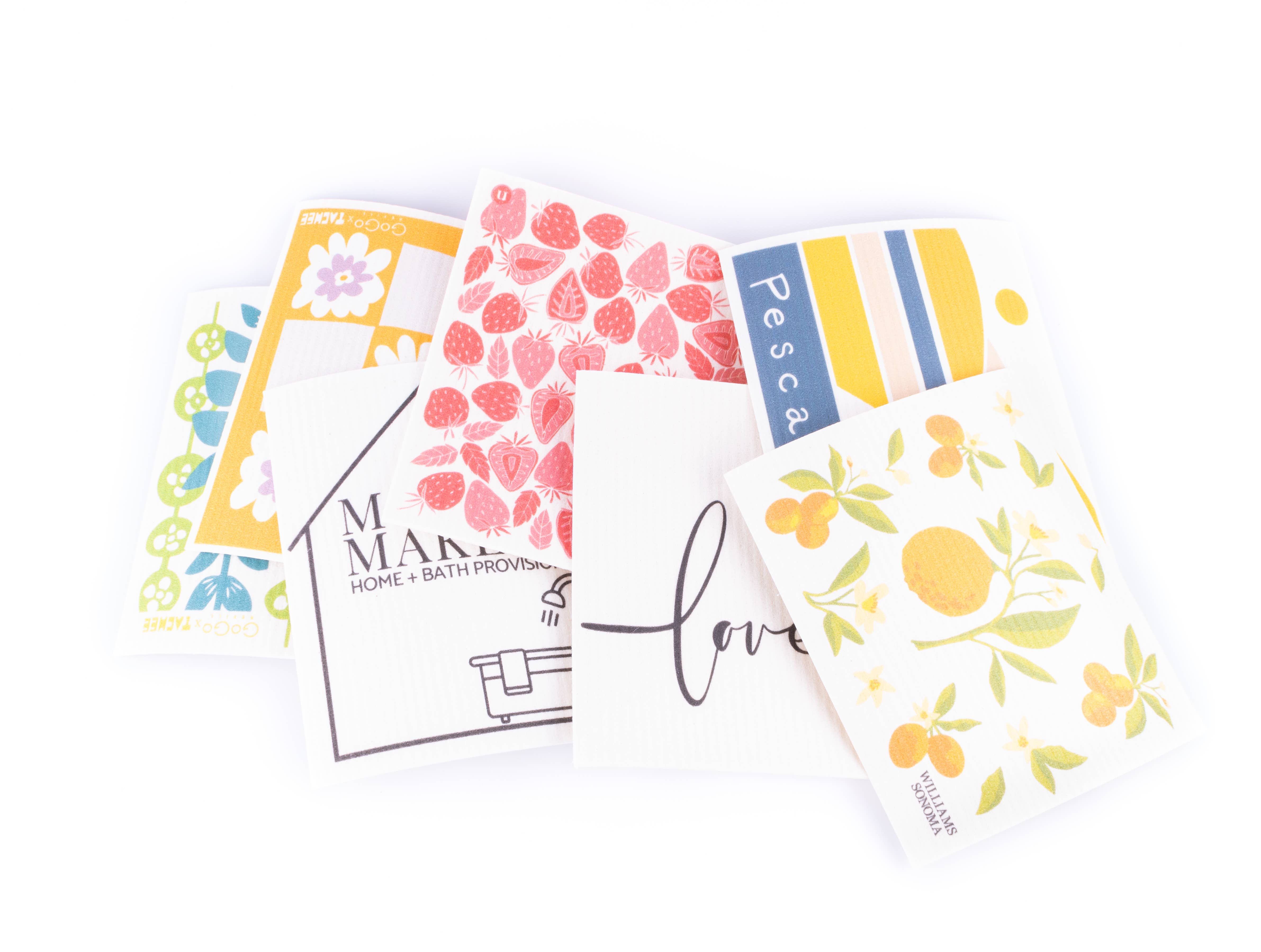 SWEDEdishcloths - Wholesale Dishcloth - Custom Printed Swedish Dishcloths - REQUEST PRIOR TO ORDER2