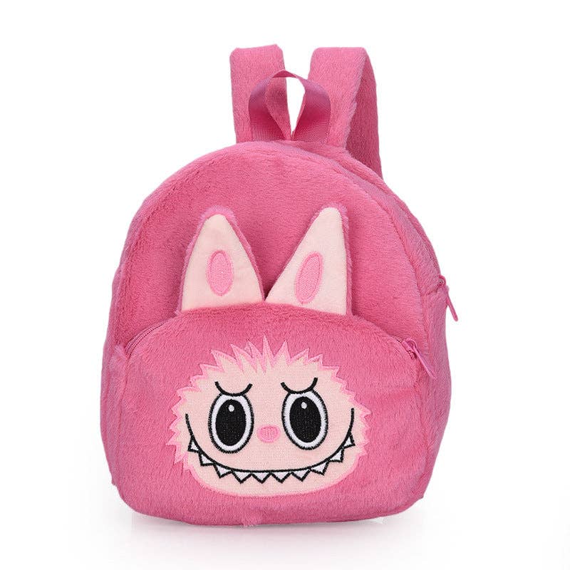 Auraquise - Wholesale Backpack - Kids - Monster Soft Plush Backpack Cute Character Doll School Bag0