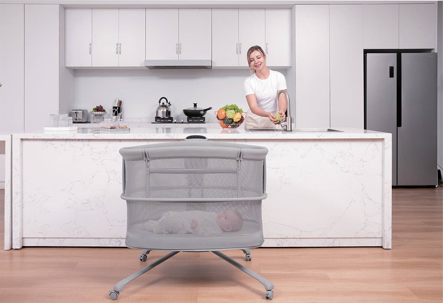 Olmitos S.A - Wholesale Bassinet - Baby - Co-sleeping bassinet10