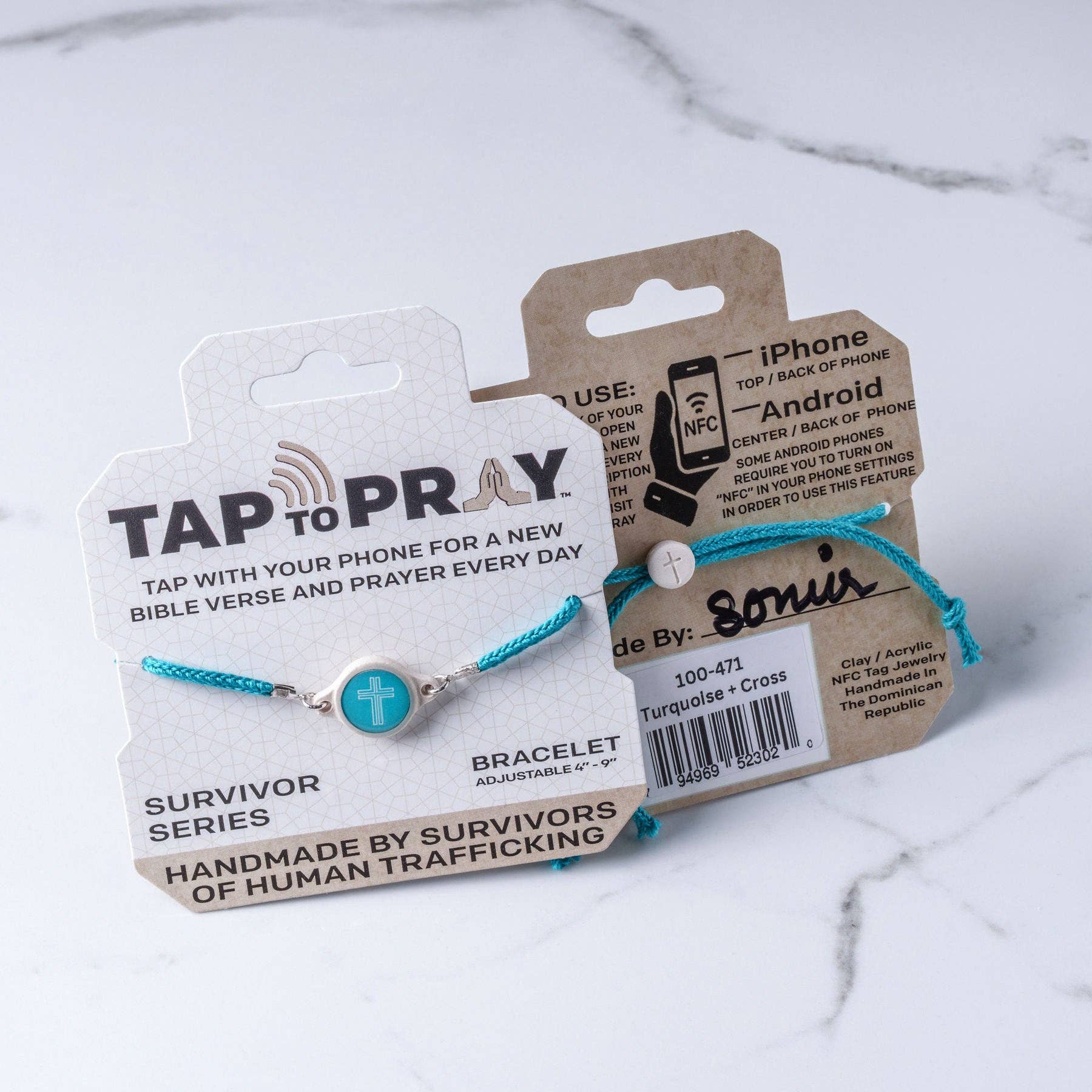Versible - Wholesale Woven/Braided Bracelet - Tap To Pray® Survivor Series Bracelet1