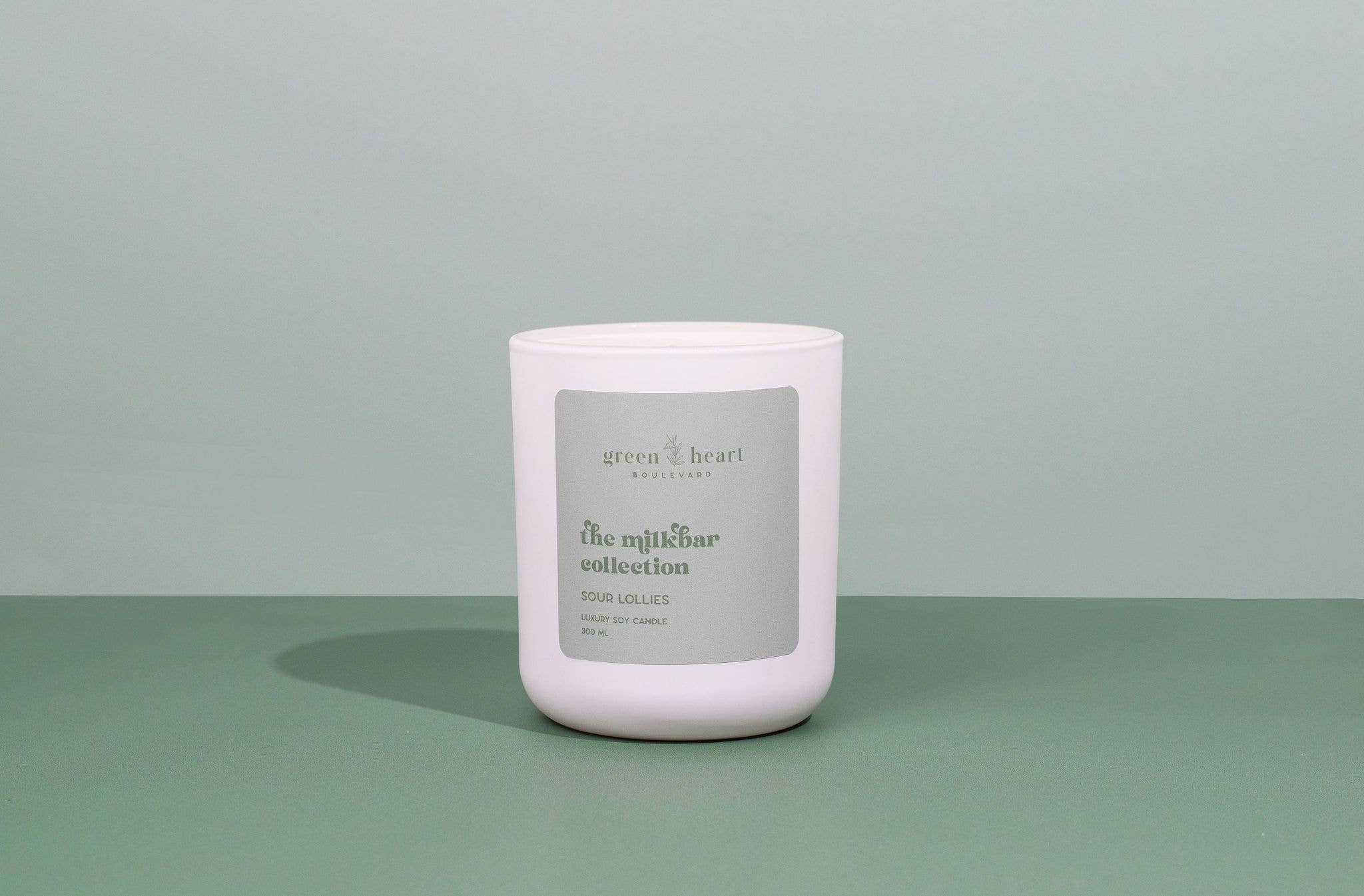 Green Heart Boulevard - Wholesale Jar/filled candle - Sour Lollies soy candle3