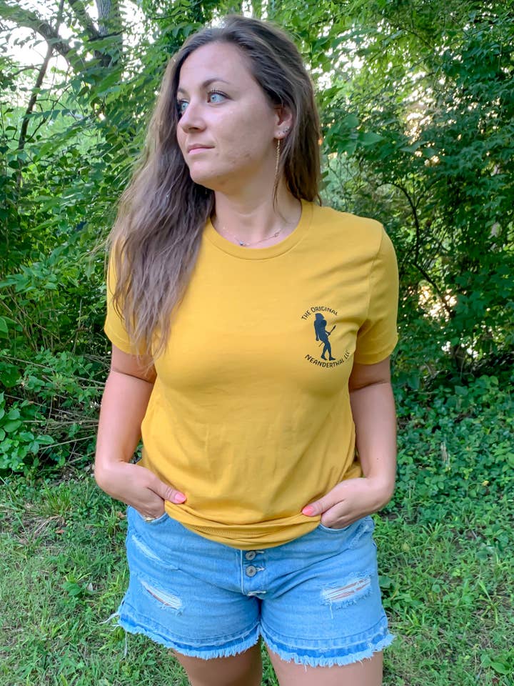 The Original Neanderthal Dry-fit TShirt for wholesale by The Original Neanderthal LLC