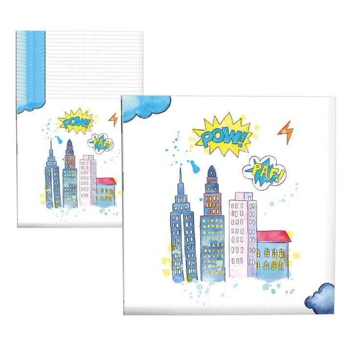 P'tit Clown - Wholesale Disposable Napkin - C&L Napkin - Pack of 20 - Super Heroes1