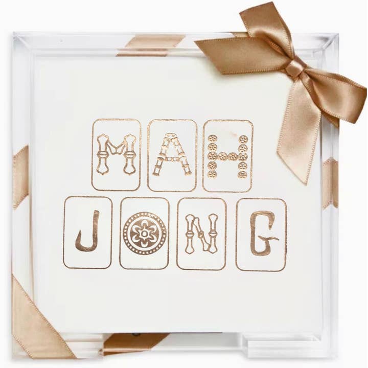 Mah Jong Hostess Napkin Set for wholesale by Lined Design