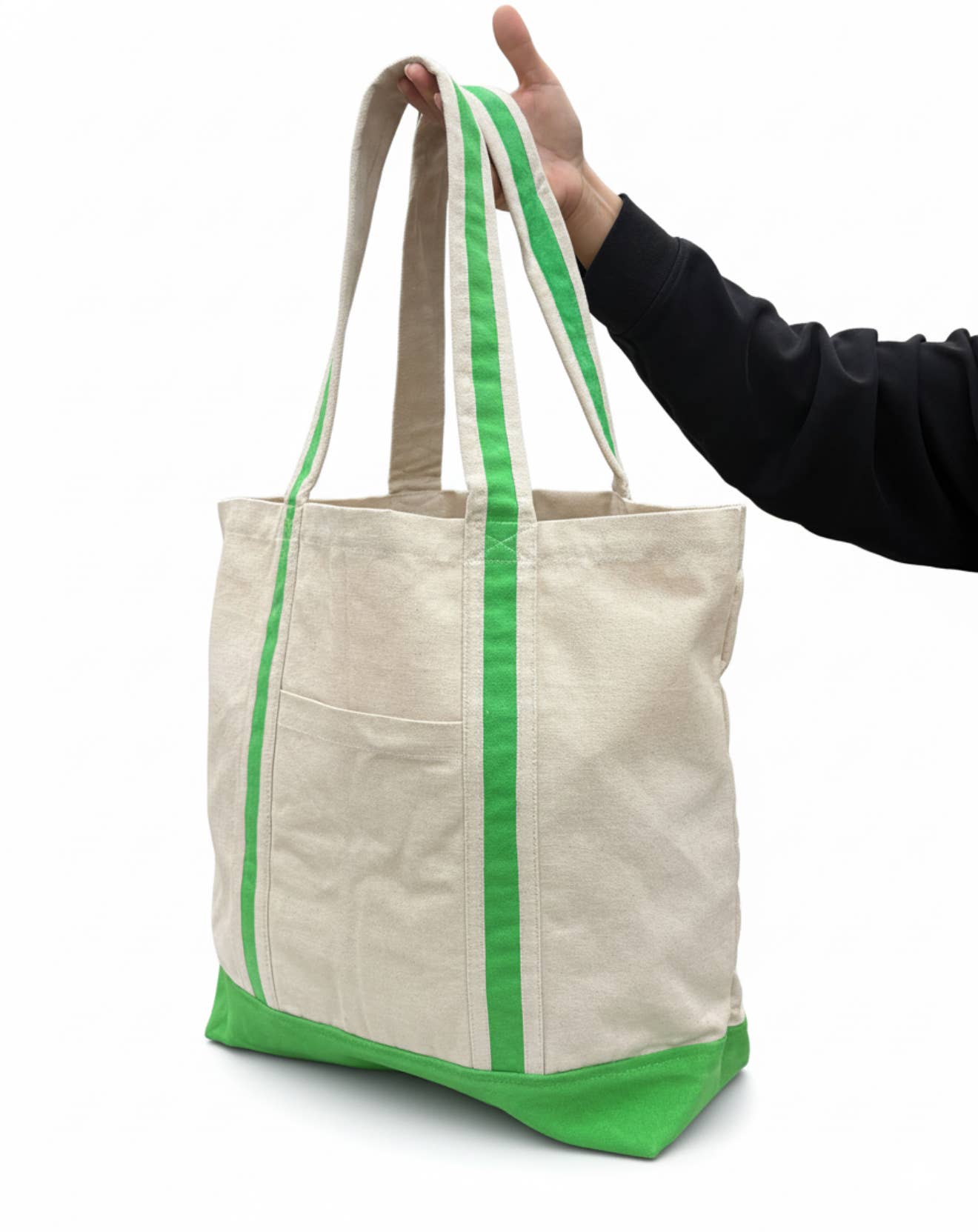 Lungta Imports - Wholesale Tote Bag - Women's - Canvas Tote with Pocket – Reusable Daily & Travel Bag17