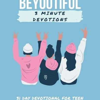 Books by splitShops - Wholesale Religion - Be You Beyoutiful: 3 Minute Devotions 31 Day Devotional for Teen Girls - Paperback