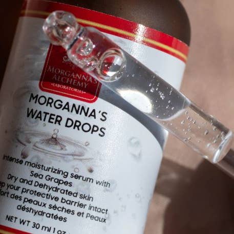 Morganna’s Water drops Intense moisturizing serum with Sea for wholesale by Morganna's Alchemy