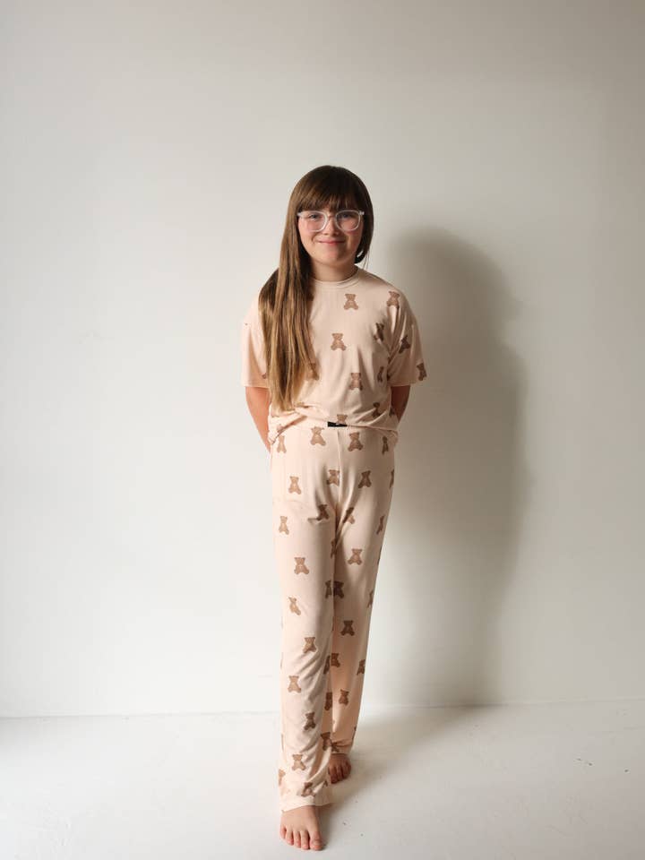 Conjunto de Camiseta Cuadrada Infantil para Descansar | Lottie para venta al por mayor de Forever French Baby