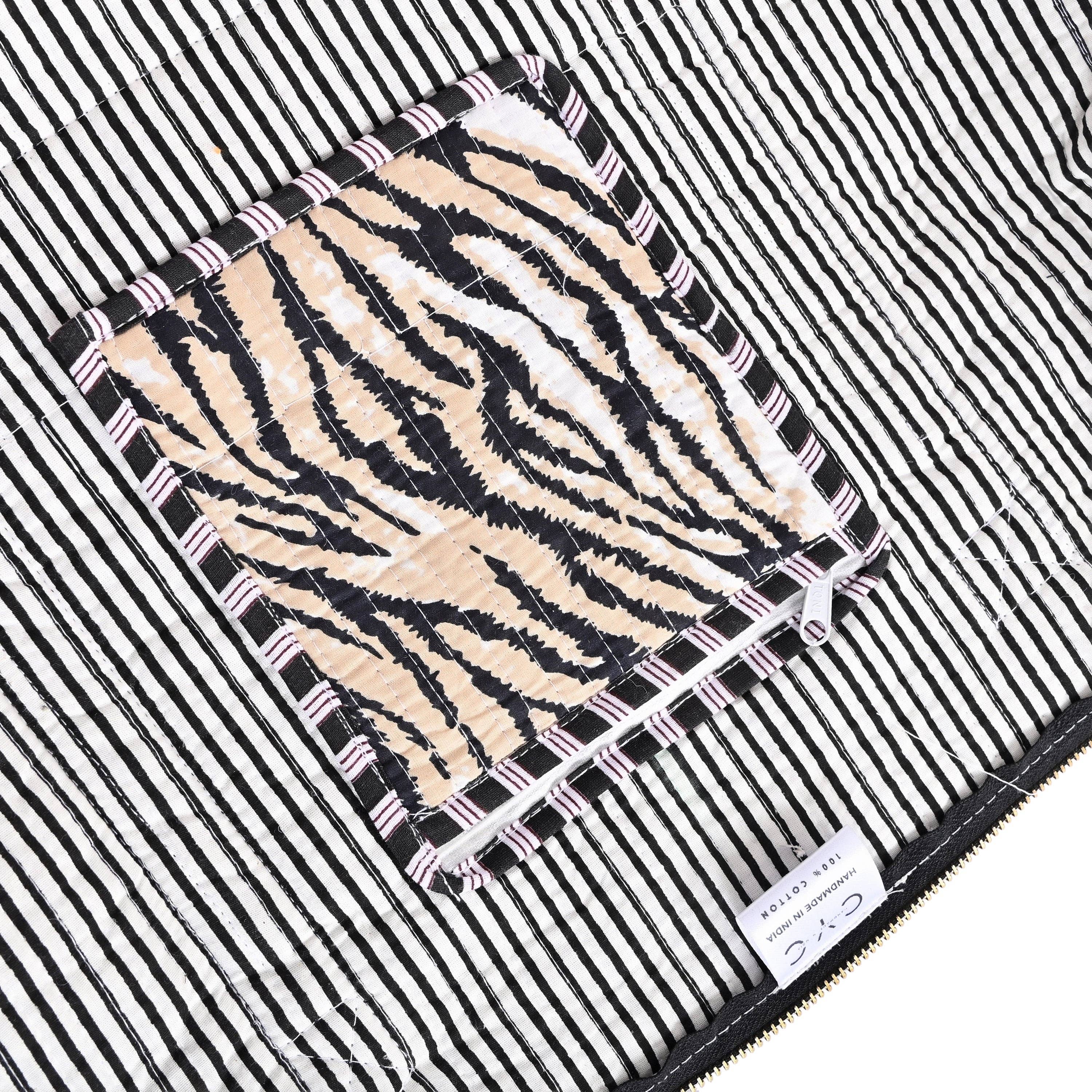 CYC - Wholesale Weekender Bag - Women's - The Striped Tiger Cotton Weekender4