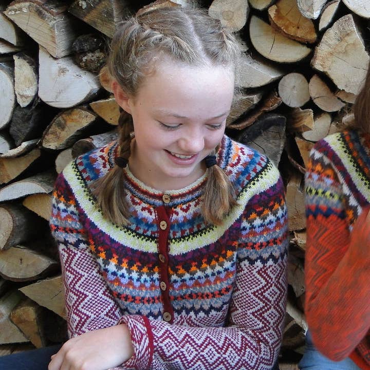 Noomi Pomegranate and Oatmeal for wholesale by Sophie Ochera