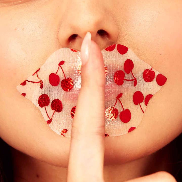 Cherry Vegan Collagen Lip Mask 🍒 for wholesale by Vitamasques US