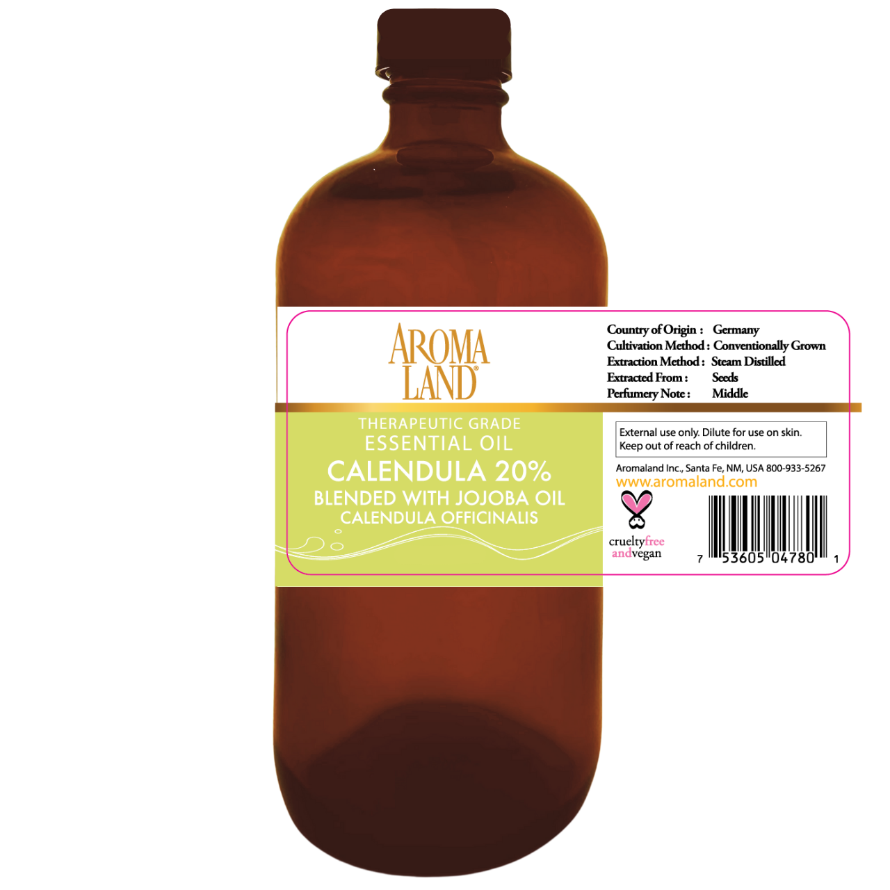AROMALAND INC. - Wholesale Essential Oil - Calendula 20% Essential Oil2