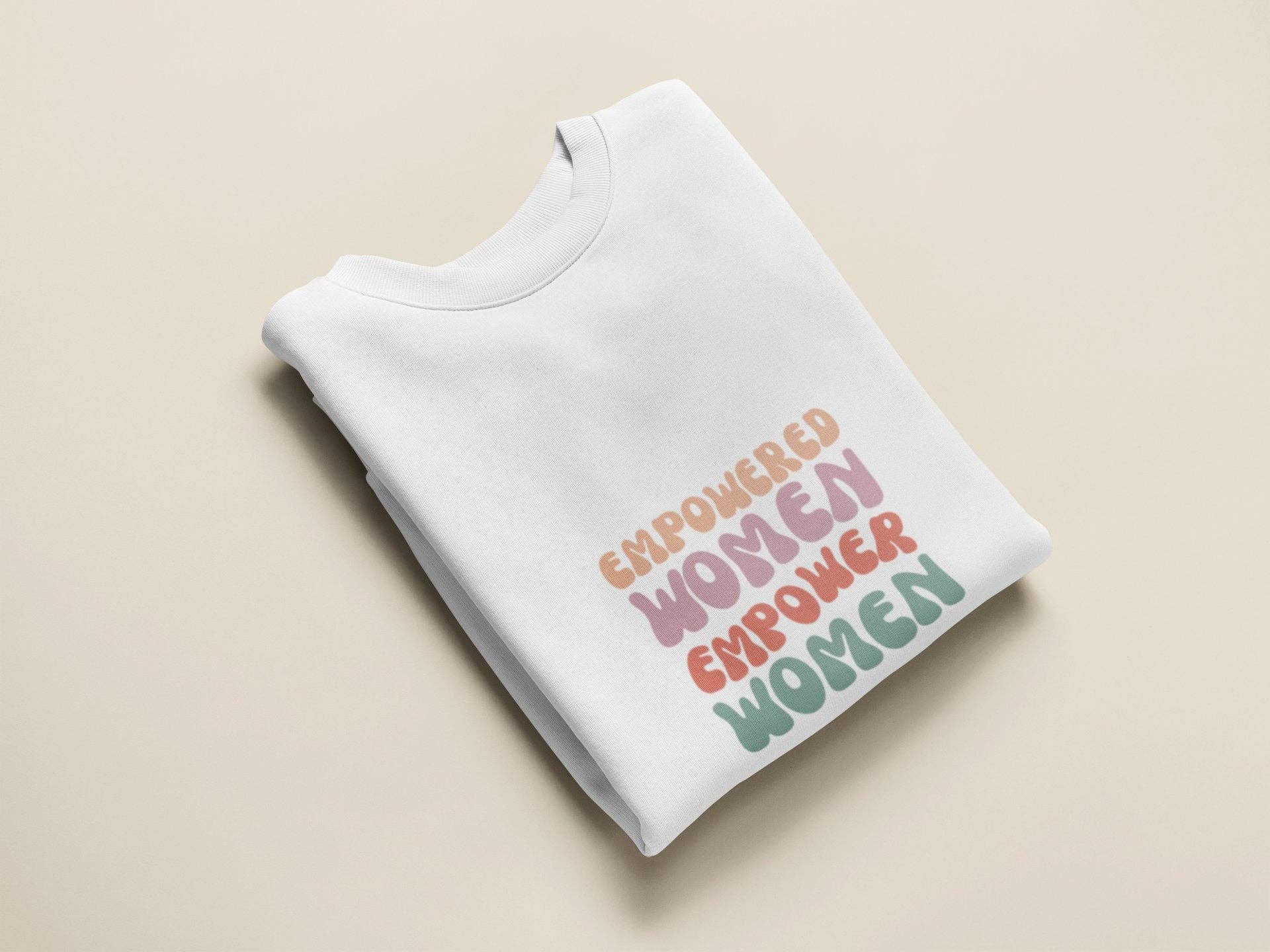 Fashion Within Boutique - Wholesale Graphic Sweatshirt - Women's - Empowered Women Empower Women Tshirt Sweatshirt Female Owned Gift Idea1