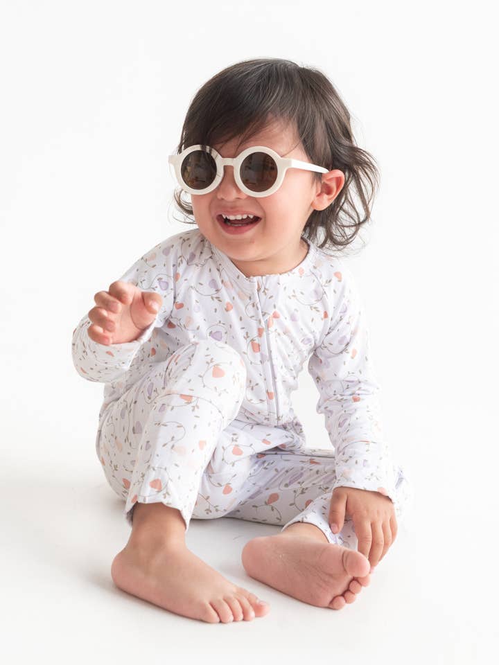 Combinaison Zippée Douce Poires pour la vente par Lilulila