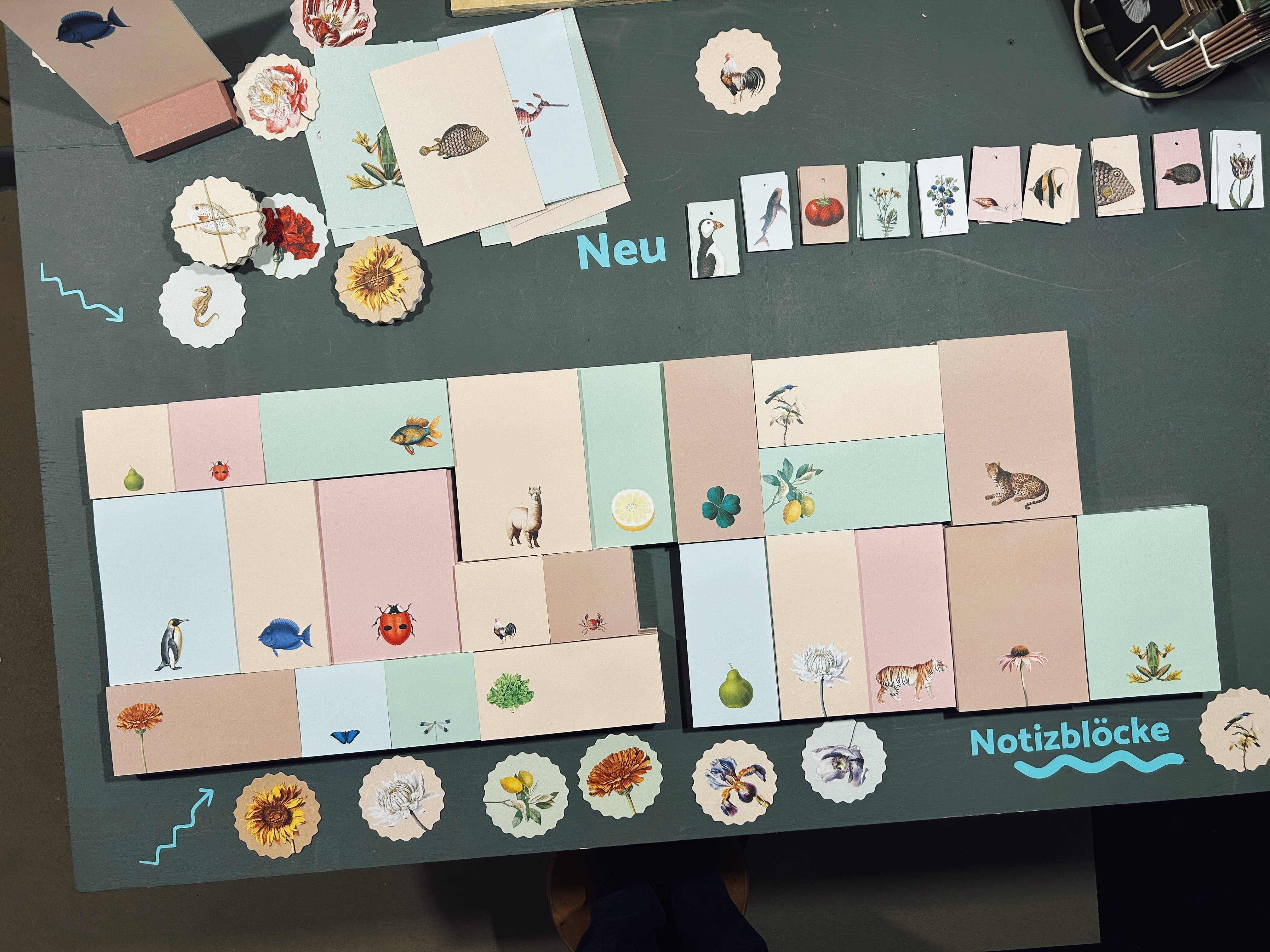 30x40 - Vendita all'ingrosso Bloc notes - Blocchetto per appunti Belladonna [coccinella] 10x10 cm1