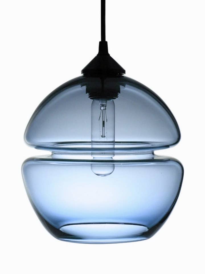 Blue Groove Series Orb Pendant for wholesale by furthurdesign