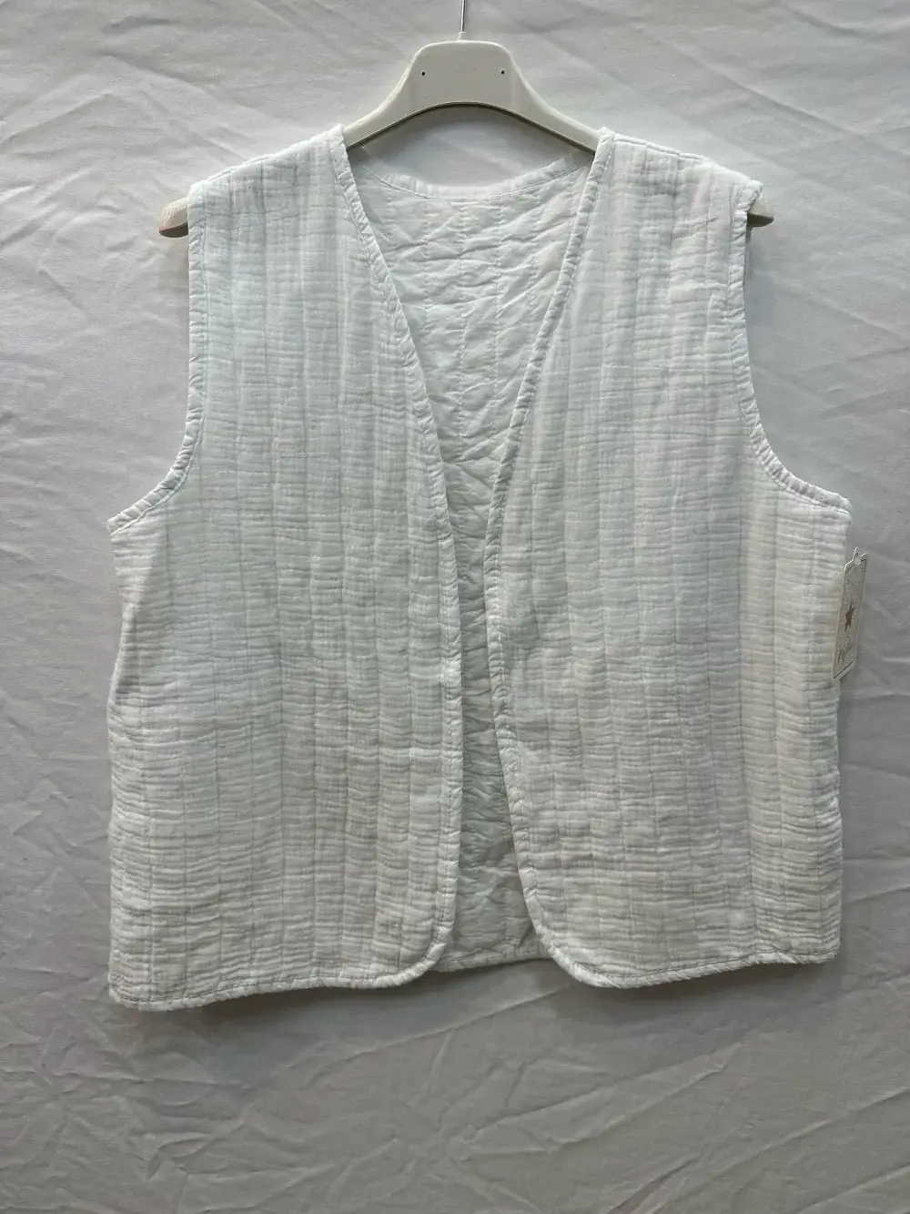Mimi & Gogo – wholesale Outerwear Vest - Women’s – Plain quilted vest @5232_GiUniMatelasse0