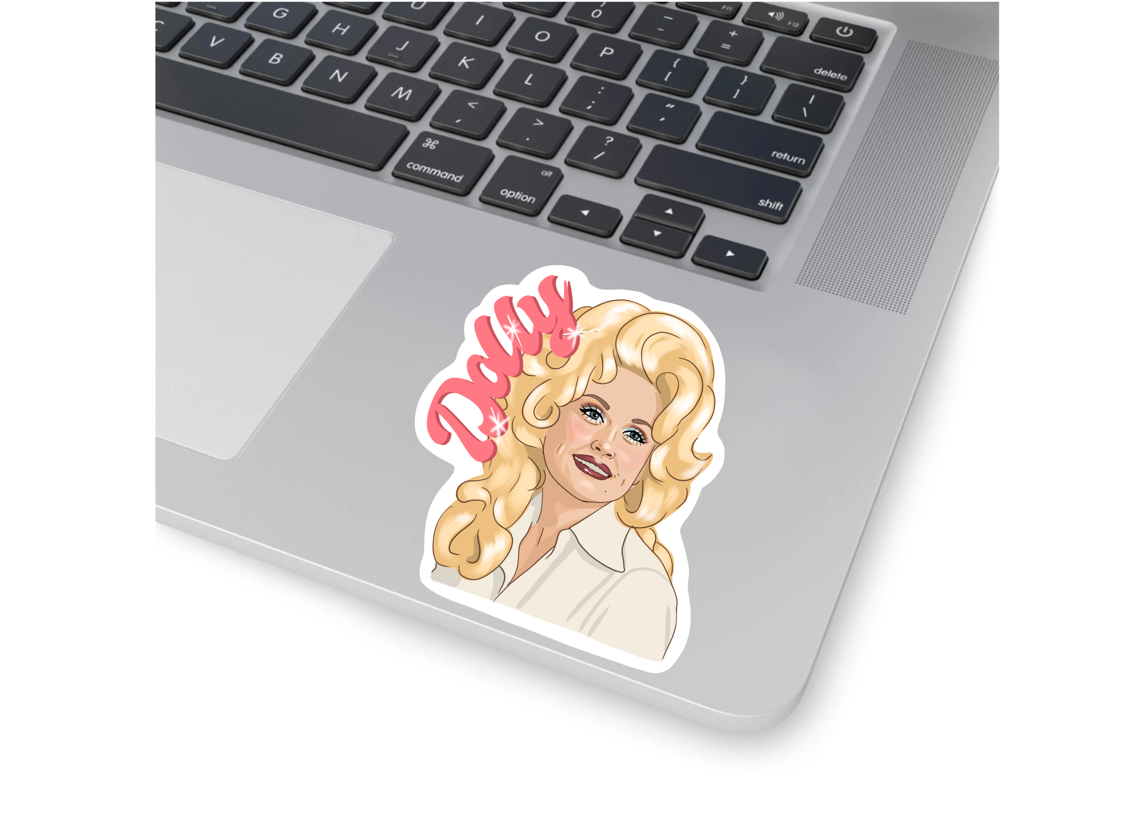 Cocollama Design - Wholesale Sticker - Dolly Parton sticker, funny sticker, stocking stuffer, gift, present, gift guide, vinyl sticker, waterproof1