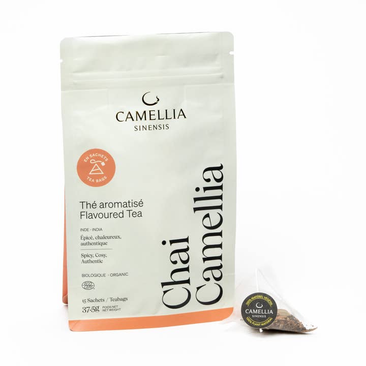 Camellia Sinensis - Wholesale Tea Bags - Chai Camellia Organic (15 Teabags Bag)0