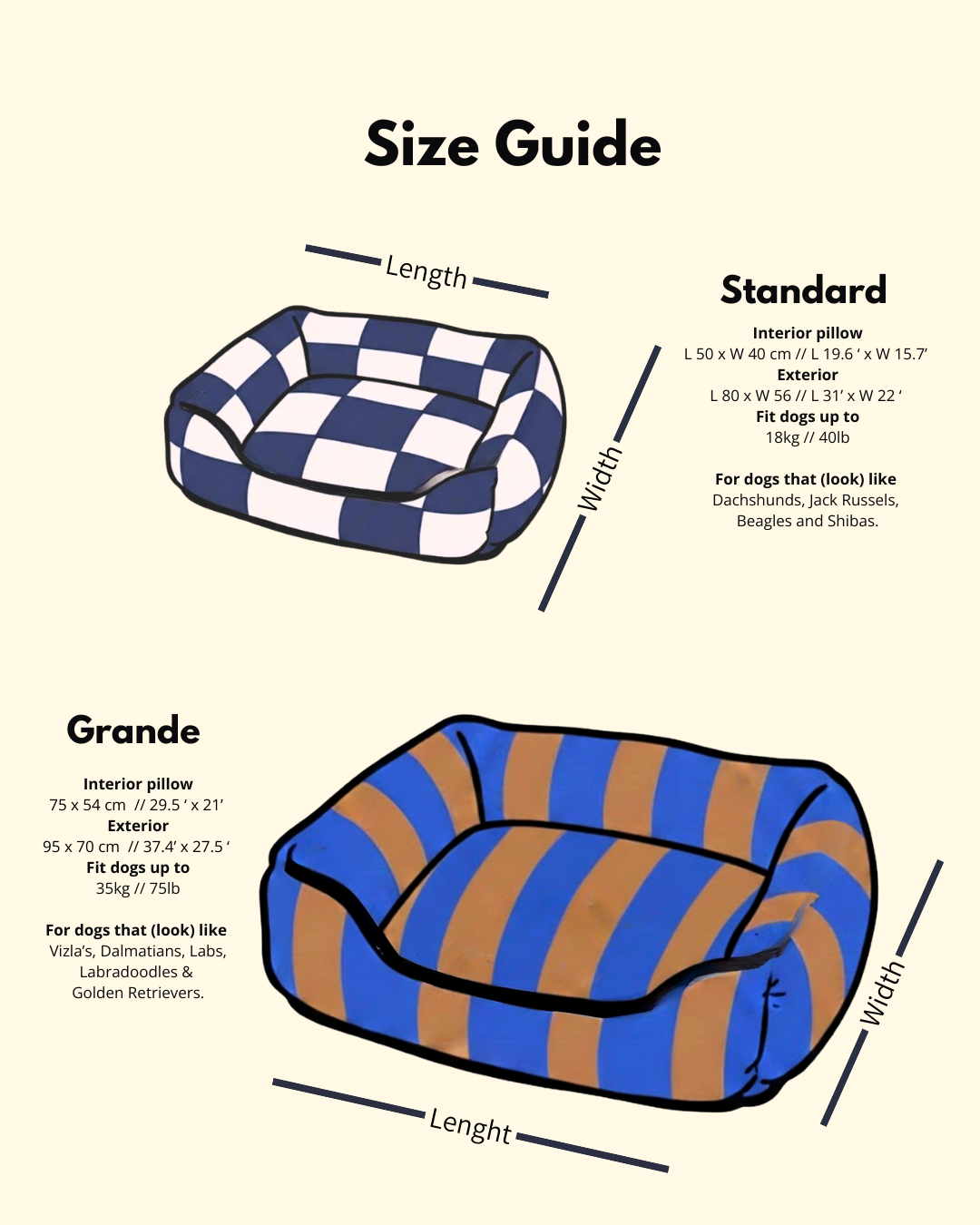 Approved by Fritz - USA - Wholesale Pet Bed - Dog - The Fritz Nest Bed - Checkered2